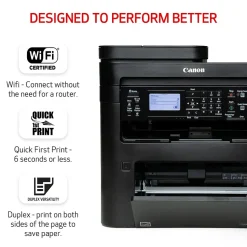 Canon ImageCLASS MF264dw II Wireless Black & White All-in-One Laser Printer (5938C020)