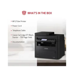 Canon imageCLASS MF275dw Wireless Black & White All-in-One Laser Printer (5621C004)