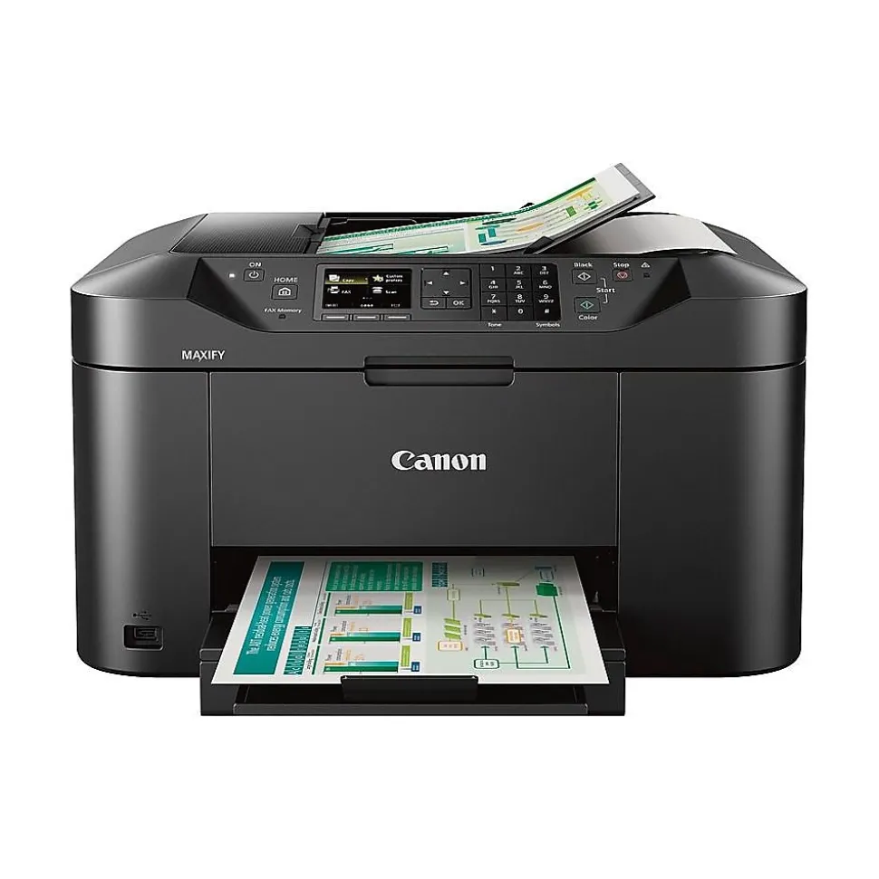 Canon MAXIFY MB2120 Wireless Color Inkjet Printer, All-In-One, Print, Scan, Copy (MB2120)