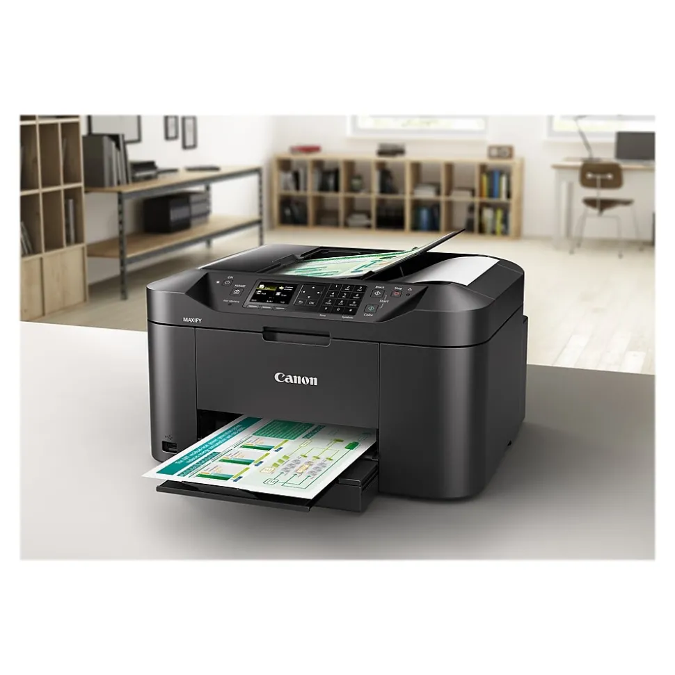 Canon MAXIFY MB2120 Wireless Color Inkjet Printer, All-In-One, Print, Scan, Copy (MB2120)