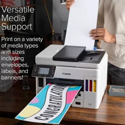 Canon MegaTank MAXIFY GX7021 Wireless Color All-in-One Inkjet Printer (4471C037)