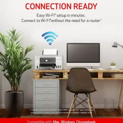 Canon MegaTank MAXIFY GX3020 Wireless Color All-in-One Inkjet Printer (5777C002)