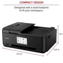 Canon PIXMA TR8620a Wireless Color Inkjet Printer, All-In-One, Print, Scan, Copy, Fax (TR8620A)