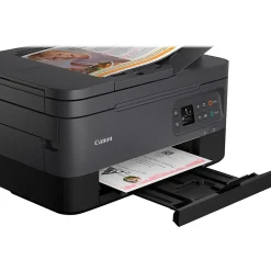 Canon PIXMA TR7020a Wireless Color Inkjet Printer, All-In-One, Print, Scan, Copy (TR7020A BLACK)