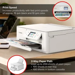 Canon PIXMA TS7720 Wireless Color Inkjet Printer, All-In-One, Print, Scan, Copy (TS7720)