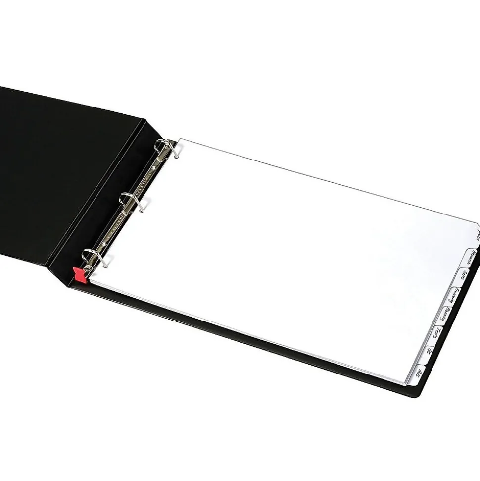 Cardinal Write & Erase Paper Dividers, 8-Tab, White (CRD 84271)