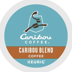 Caribou Blend Coffee Keurig® K-Cup® Pods, Medium Roast, 96/Carton (10307)