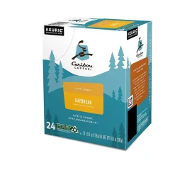 Caribou Coffee Daybreak Morning Blend Coffee Keurig® K-Cup® Pods, Light Roast, 24/Box (6994)