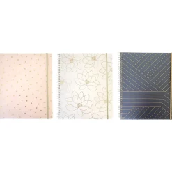 Carolina Pad Keep it in line Professional Notebook, 9.65" x 11.6", College-Ruled, 100 Sheets, Assorted Colors (10000)