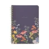 Carolina Pad Wildflower Personal Notebook, 5" x 7", College-Ruled, 80 Sheets, Assorted Colors (35097)