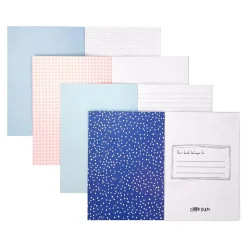 Carpe Diem Feathers 1-Subject Notebooks, 4.1
