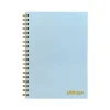 Carpe Diem Sky Blue 1-Subject Notebook, 7.5" x 9.75", Wide-Ruled, 80 Sheets, Blue (9378-CD)