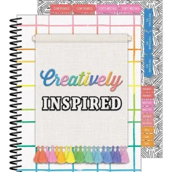 Carson-Dellosa Creatively Inspired Teacher Planner, 128 pages, 116 stickers (105049)