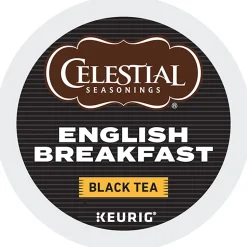 Celestial Seasonings Breakfast Blend Black Tea, Keurig® K-Cup® Pods, 24/Box (14731)