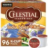 Celestial Seasonings India Spice Chai Herbal Tea, Keurig® K-Cup® Pods, 96/Carton (14738)