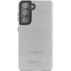 cellhelmet Altitude X Series Phone Case for Samsung Galaxy S21, Clear (CHELALTS2162CL)