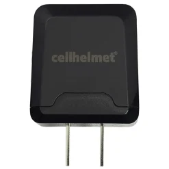 cellhelmet 2.1-Amp Single-USB Wall Charger with USB-A to Micro USB Flat Cable, 3 Feet (WALL-2.1/1+F-MICRO-3-B)