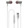 cellhelmet Bar Audio Earbuds, USB-C Connector, White (BAR-IN-EAR-TYPE-C)