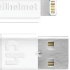 cellhelmet Charge and Sync USB-A to Lightning Round Cable, 10 Feet (CABLE-R-LIGHT-10-W)