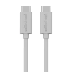 cellhelmet Charge and Sync USB-C to USB-C Cable, 10 Feet (CABLE-R-C-C-10-G)