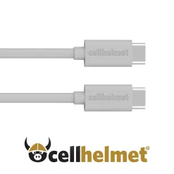 cellhelmet Charge and Sync USB-C to USB-C Cable, 10 Feet (CABLE-R-C-C-10-G)