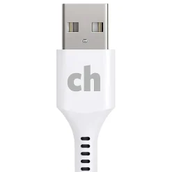 cellhelmet Charge and Sync USB-A to Micro USB Round Cable, 10' (CABLE-R-MICRO-10-B)
