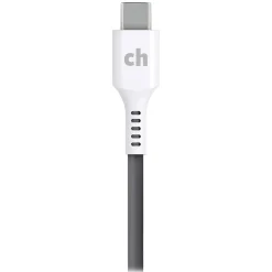 cellhelmet Charge and Sync USB-C to USB-C Round Cable, 10' (CABLE-C-C-10-R-G)