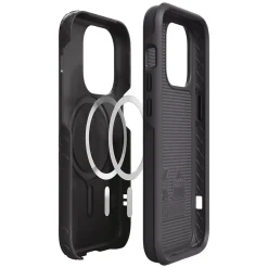 cellhelmet Fortitude Pro Series MagSafe Phone Case for iPhone 14 Pro, Onyx Black (CHELFRTI1461B)