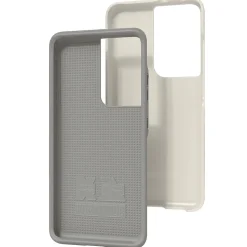 cellhelmet Fortitude Rugged Case for Samsung Galaxy S21 Ultra, Shock Absorbing, Gray (CHELFRTS2168GR)