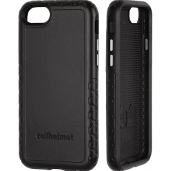 cellhelmet Fortitude Rugged Case for iPhone 6/6S/7/8, Shock Absorbing, Black (CHELCHPCFOI8OB)