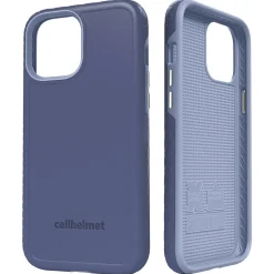 cellhelmet Fortitude Rugged Case for iPhone 12 Pro Max, Shock Absorbing, Blue (CHELCFORTI67SB)
