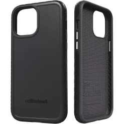 cellhelmet Fortitude Rugged Case for iPhone 12 Pro Max, Shock Absorbing, Black (CHELCFORTI67OB)
