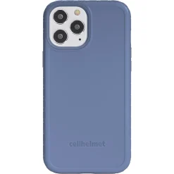cellhelmet Fortitude Rugged Case for iPhone 12/12 Pro, Shock Absorbing, Blue (CHELCFORTI61SB)