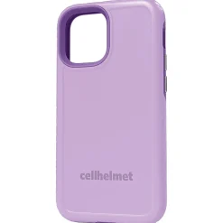 cellhelmet Fortitude Rugged Case for iPhone 12 mini, Shock Absorbing, Purple (CHELCFORTI54LB)