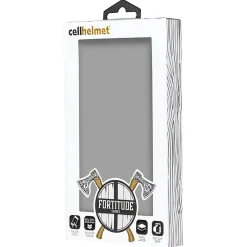 cellhelmet Fortitude Rugged Case for iPhone 12/12 Pro, Shock Absorbing, Gray (CHELCFORTI61GY)