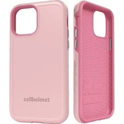 cellhelmet Fortitude Series Phone Case for iPhone 12/12 Pro, Pink Magnolia (C-FORT-i6.1-2020-PM)