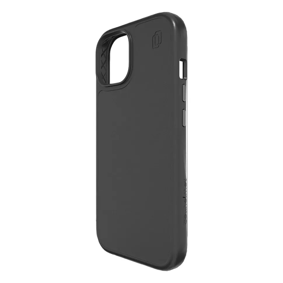 cellhelmet Fortitude Series MagSafe Phone Case for iPhone 15 (6.1"), Onyx Black (C-FORT-i15-6.1-OB)