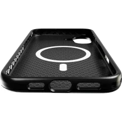 cellhelmet Fortitude Series MagSafe Phone Case for iPhone 16 Plus, Shock Absorbing, Onyx Black (CF-105-BLK)