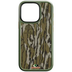cellhelmet Fortitude Series MagSafe Phone Case for iPhone 16 Pro, Shock Absorbing, Mossy Oak Bottom Lands (CF-106-MO)