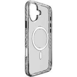 cellhelmet Magnitude Series MagSafe Phone Case for iPhone 16 Plus, Shock Absorbing, Crystal Clear (CM-105-CC)