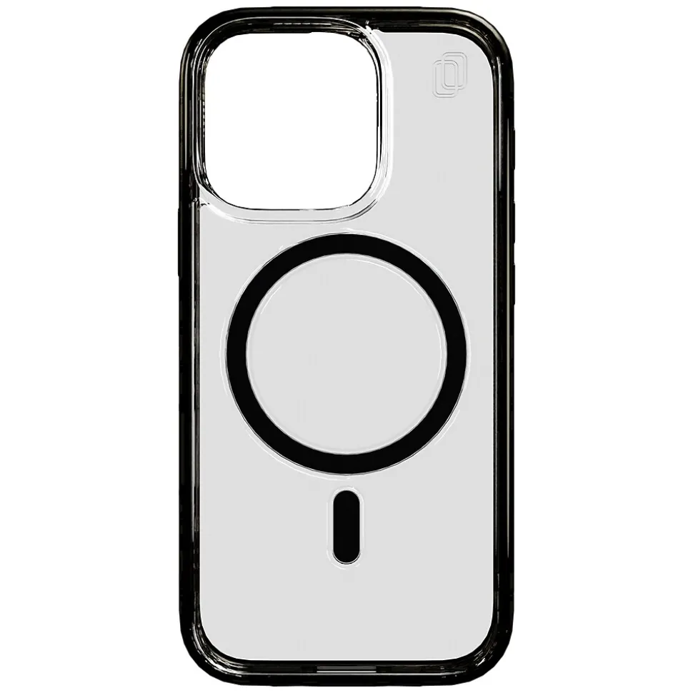 cellhelmet Magnitude Series MagSafe Phone Case for iPhone 16 Pro, Shock Absorbing, Onyx Black (CM-106-BLK)
