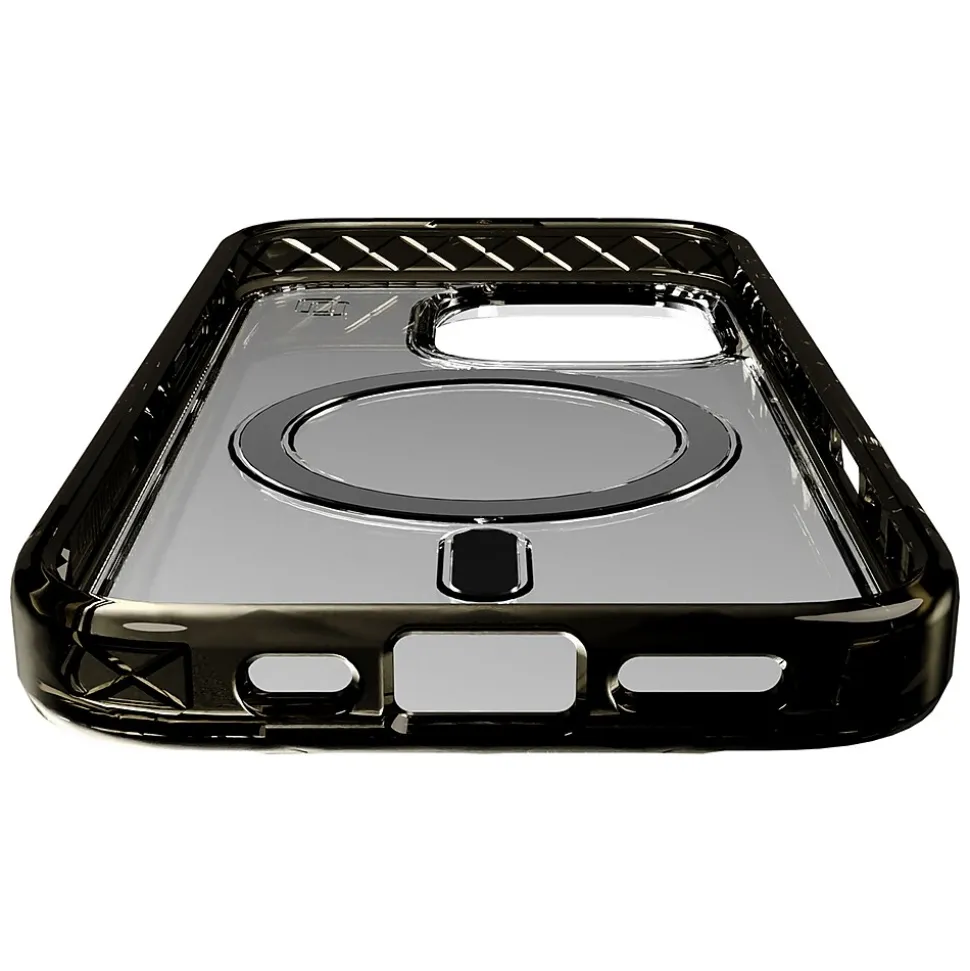 cellhelmet Magnitude Series MagSafe Phone Case for iPhone 16 Pro, Shock Absorbing, Onyx Black (CM-106-BLK)