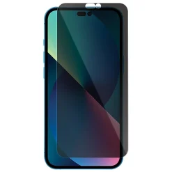 cellhelmet Privacy Tempered Glass Screen Protector for iPhone 14 Pro Max (P-Temp-i14-Pro-Max)
