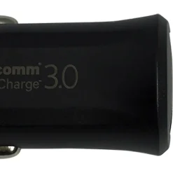 cellhelmet Qualcomm Quick Charge 3.0 Single-USB Fast Car Charger (CAR-QC-3/1-B)