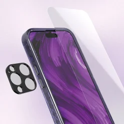 cellhelmet Tempered Camera Glass for iPhone 15 Pro/iPhone 15 Pro Max (TEMP-3-CMRA-i15-FULL)