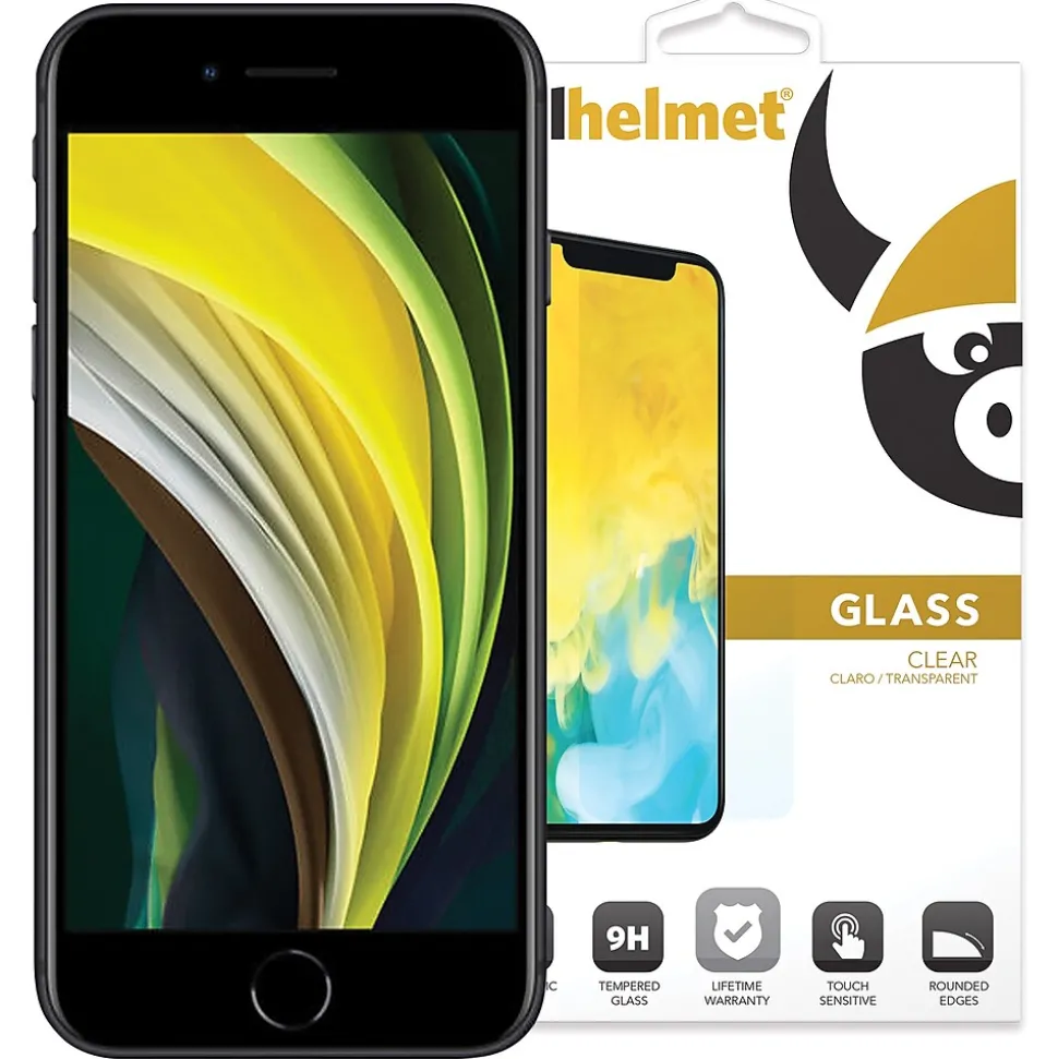 cellhelmet Tempered Glass Screen Protector for Apple iPhone SE (2020/2021) (TEMP-IPHONE-9-SE2)