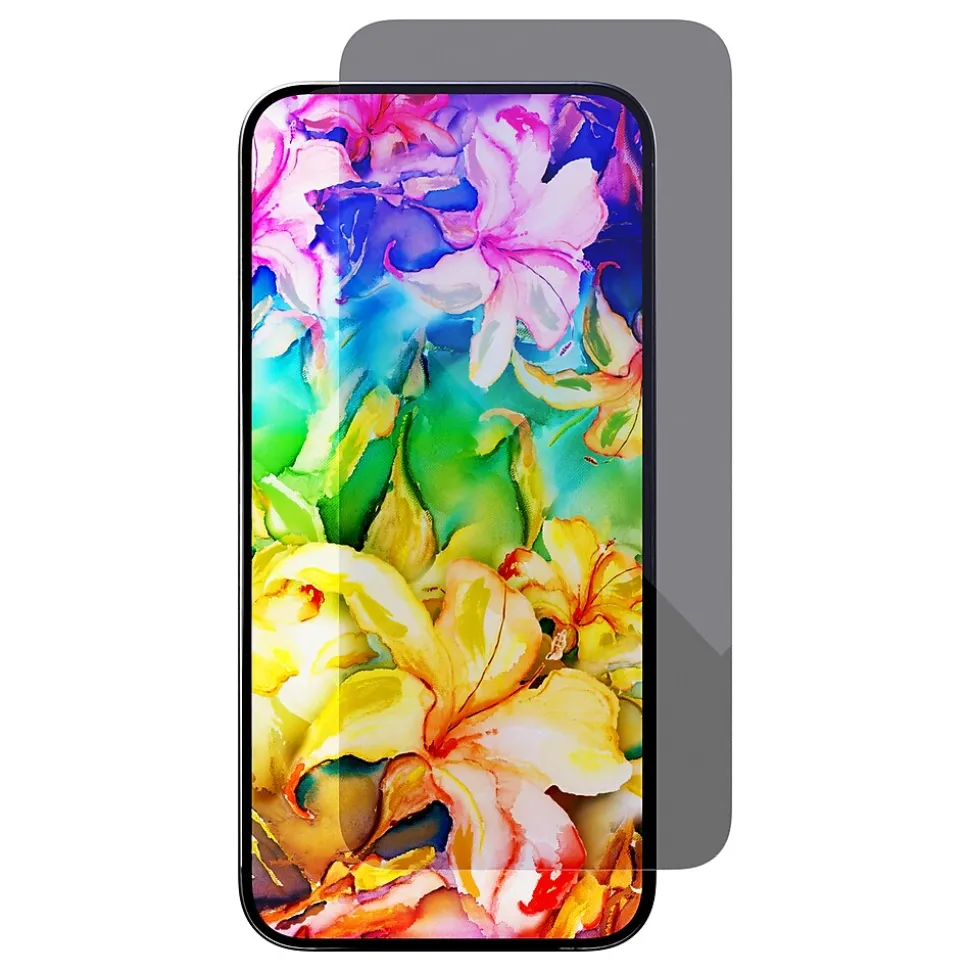 cellhelmet Tempered Glass Screen Protector for iPhone 16 Plus with $100 Coverage (ST-105-C100)