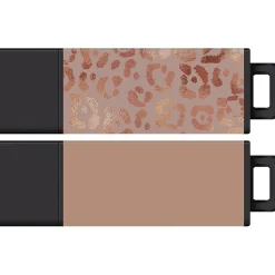 Centon Datastick Pro2 64GB Flash Drives, Assorted Colors, 2/Pack (C1-U3P018-64G-2)