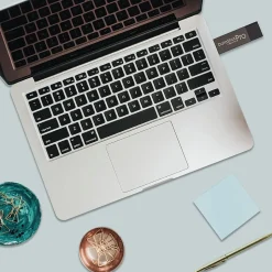 Centon DataStick Pro 2GB USB 2.0 Type A Flash Drive, Gray, 10/Pack (DSP2GB10PK)