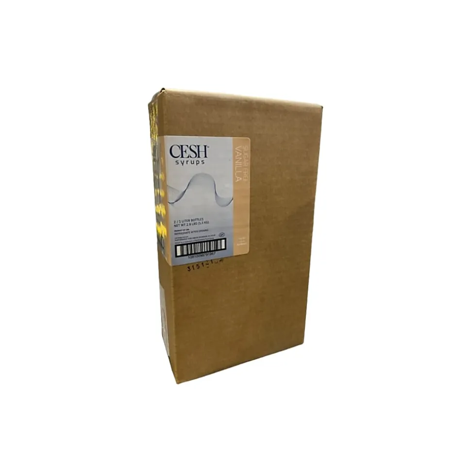 CESH Vanilla Sugar-Free Syrup, 2/Carton (GRE79196)
